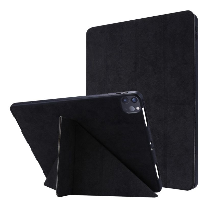 Smart Case Im iPad Pro 12.9" (2018) (2020) Schwarz Origami-Stil