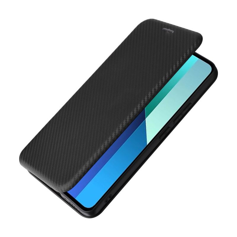 Flip Case Xiaomi Redmi Note 13 4g Kohlefaser