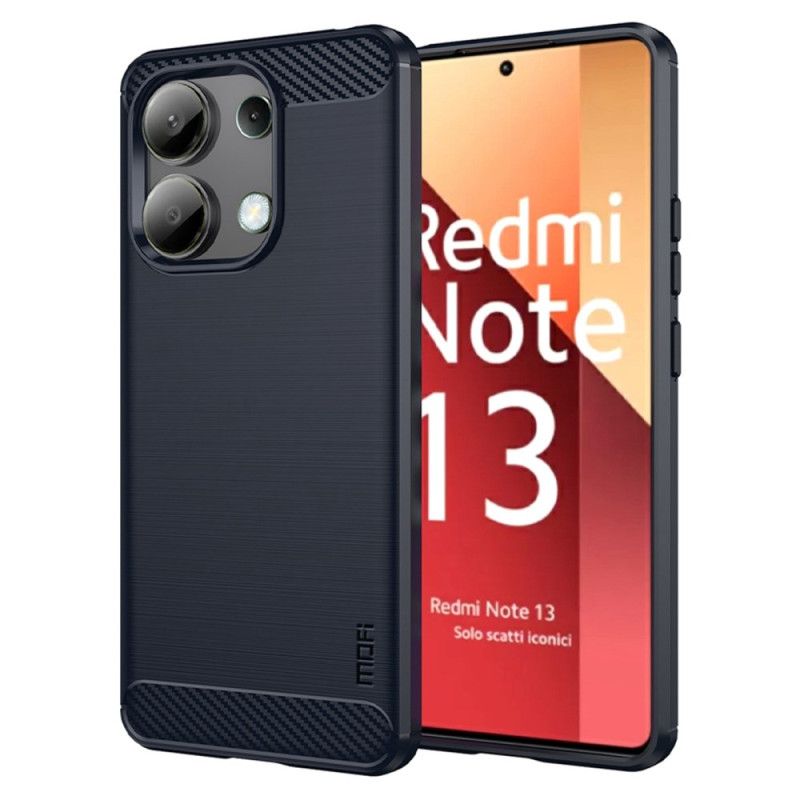 Hülle Xiaomi Redmi Note 13 4g Handyhülle Mofi Gebürstete Kohlefaser