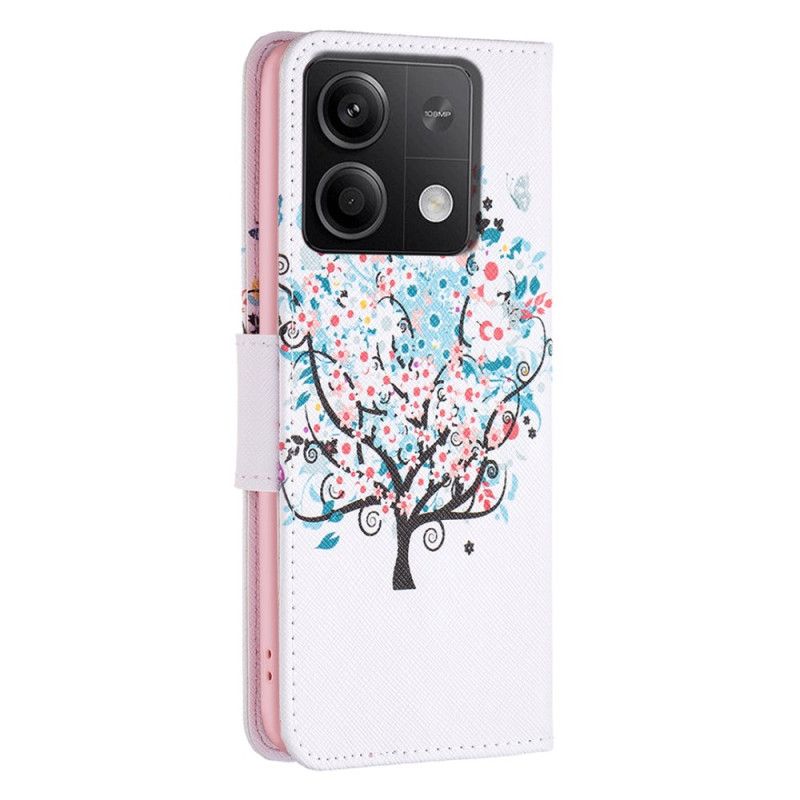 Lederhüllen Xiaomi Redmi Note 13 4g Blühender Baum