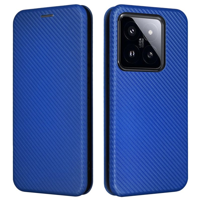 Flip Case Xiaomi 14 Kohlefaser