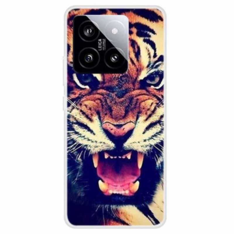 Hülle Xiaomi 14 Handyhülle Tiger