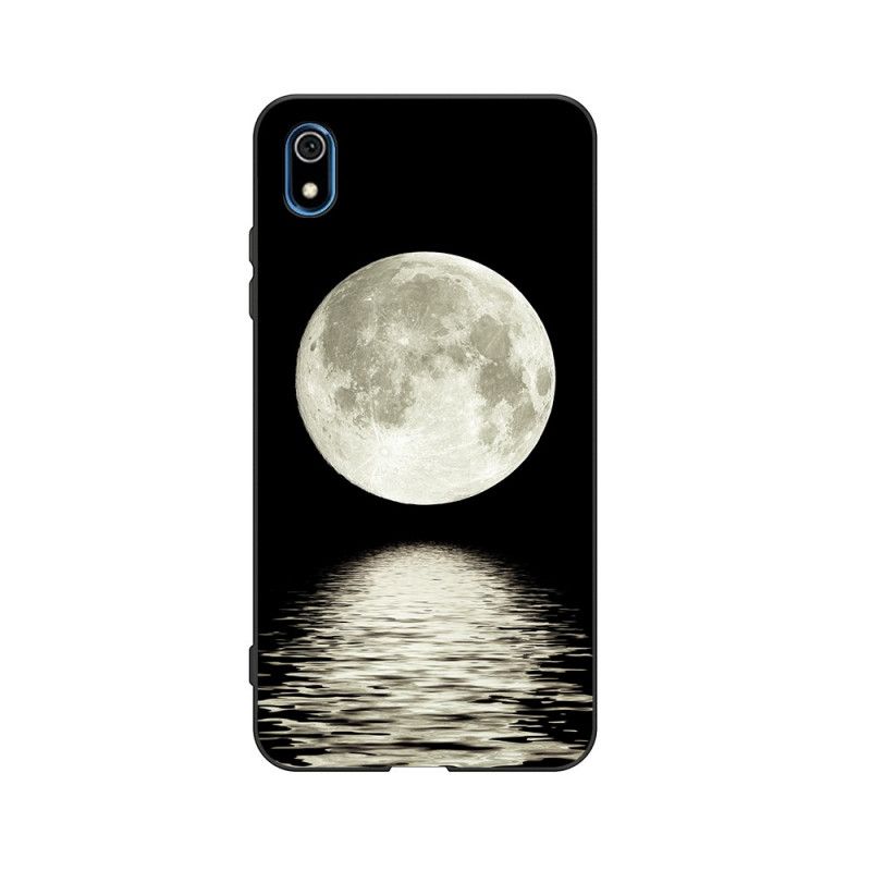 Hülle Xiaomi Redmi 7A Flexibler Silikonmond Marine