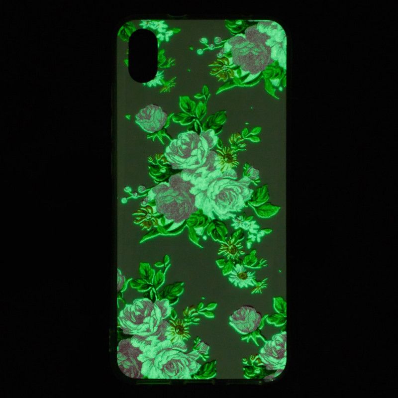 Hülle Xiaomi Redmi 7A Fluoreszierende Freiheitsblumen