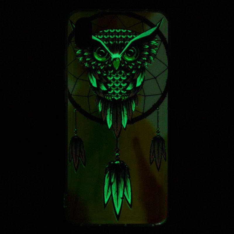 Hülle Xiaomi Redmi 7A Fluoreszierender Eulentraumfänger