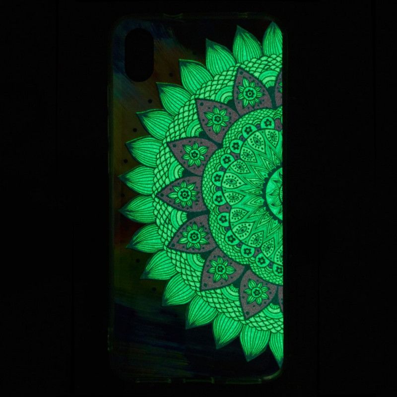 Hülle Xiaomi Redmi 7A Fluoreszierendes Farbiges Mandala