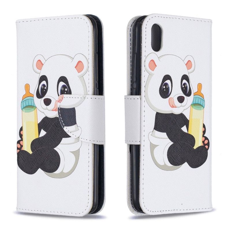 Lederhüllen Xiaomi Redmi 7A Babypanda