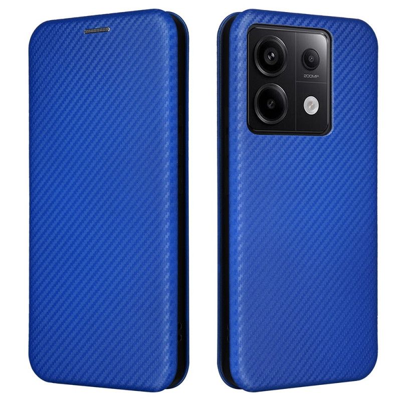 Flip Case Für Xiaomi Redmi Note 13 Pro 5g Kohlefaser