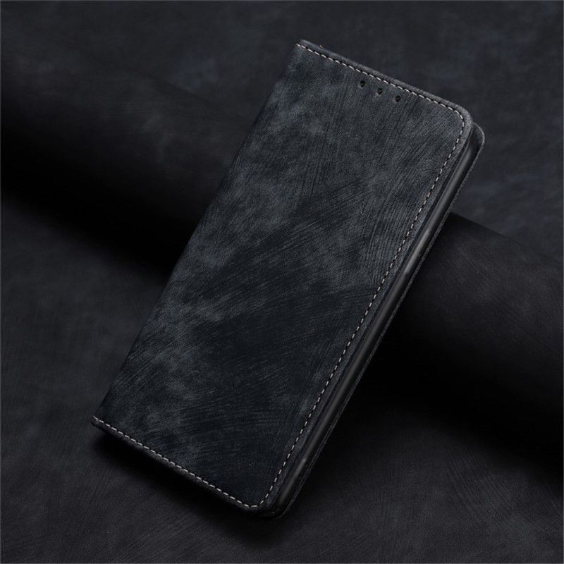 Flip Case Für Xiaomi Redmi Note 13 Pro 5g Wildleder-stil Mit Rfid-blockierung