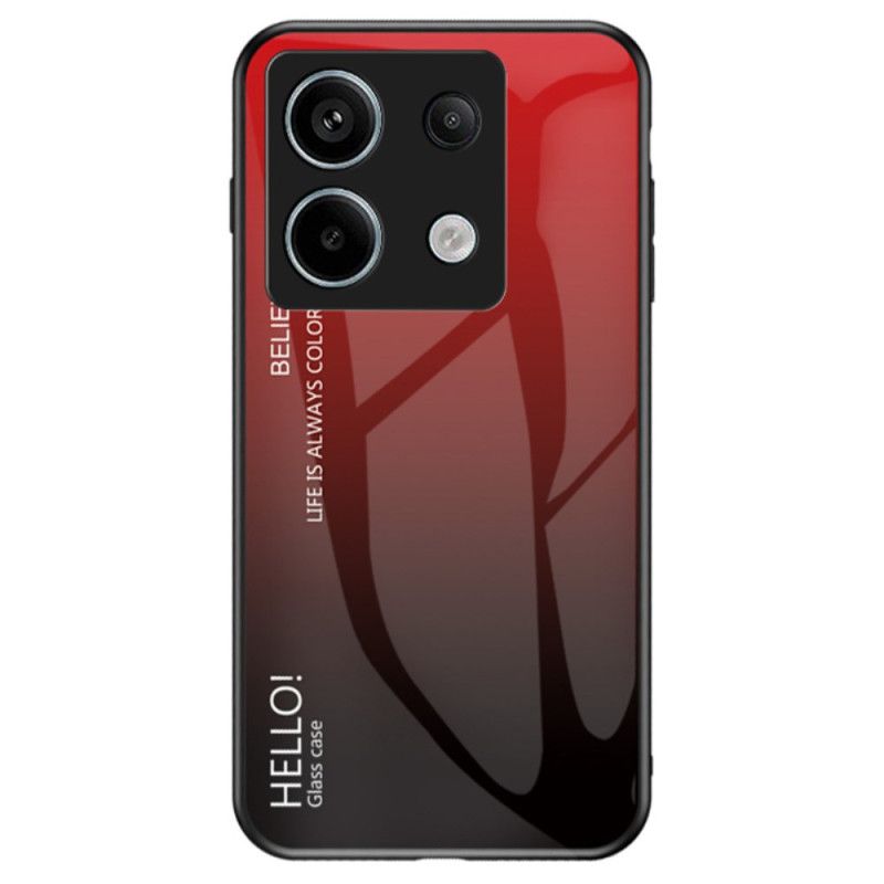 Hülle Xiaomi Redmi Note 13 Pro 5g Hallo Gehärtetes Glas