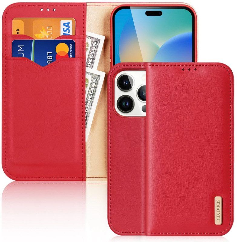 Schutzhülle Für iPhone 14 Pro Flip Case Hivo-serie Dux Ducis