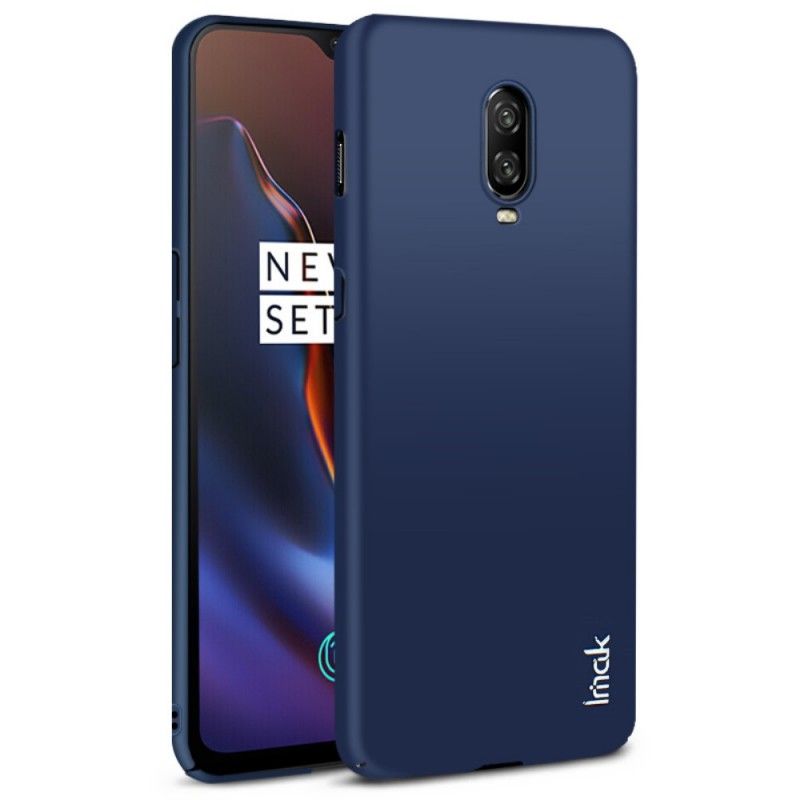 Hülle Für OnePlus 6T Rot Seidenserie