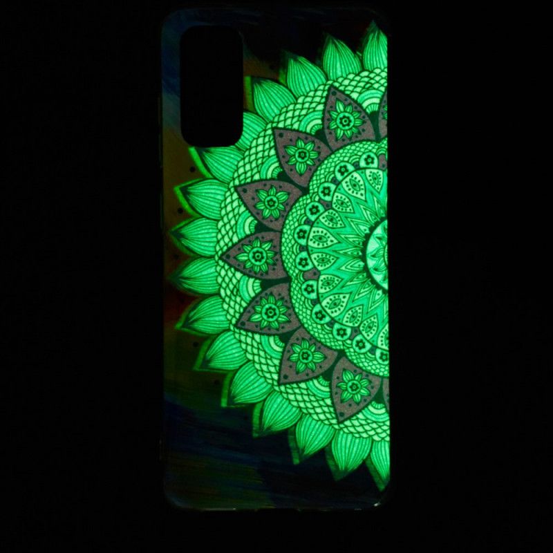 Hülle Xiaomi Mi 10T / 10T Pro Fluoreszierendes Farbiges Mandala