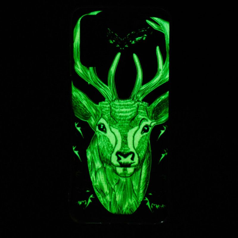 Hülle Xiaomi Mi 10T / 10T Pro Handyhülle Fluoreszierender Majestätischer Hirsch