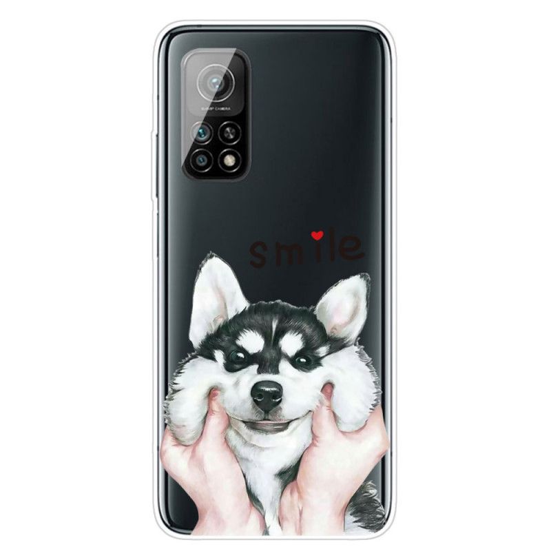 Hülle Xiaomi Mi 10T / 10T Pro Handyhülle Lächeln Hund