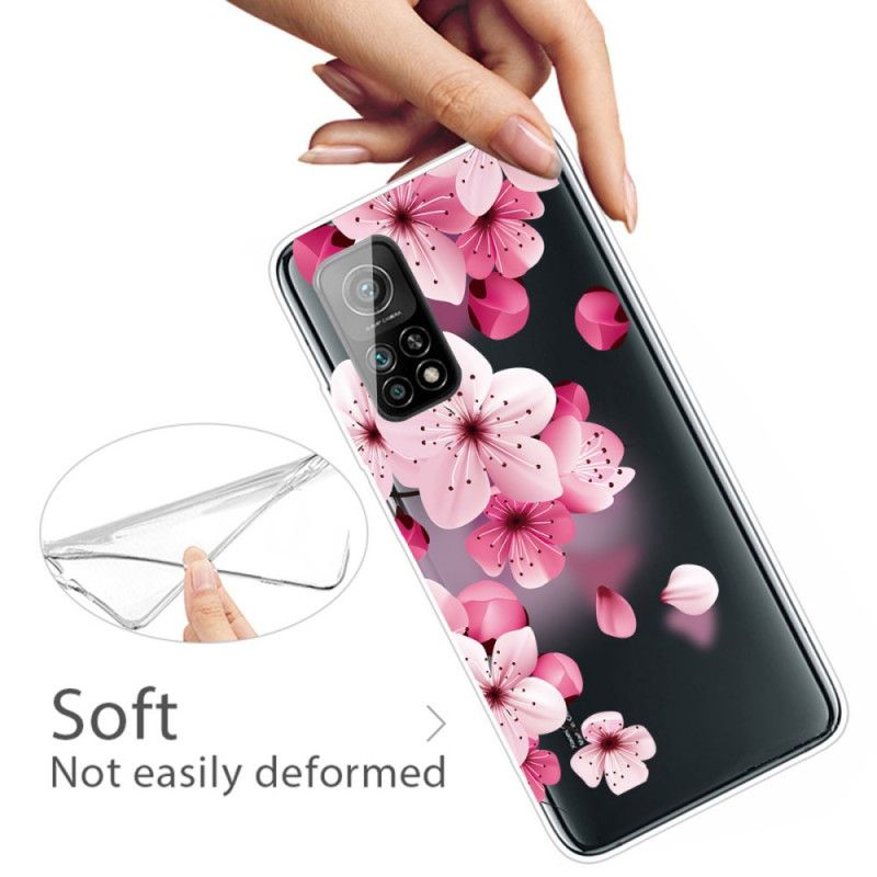 Hülle Xiaomi Mi 10T / 10T Pro Handyhülle Premium Blumen