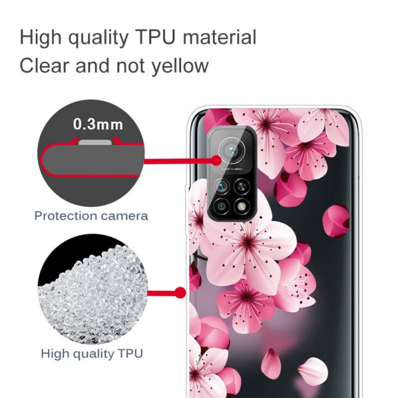 Hülle Xiaomi Mi 10T / 10T Pro Handyhülle Premium Blumen