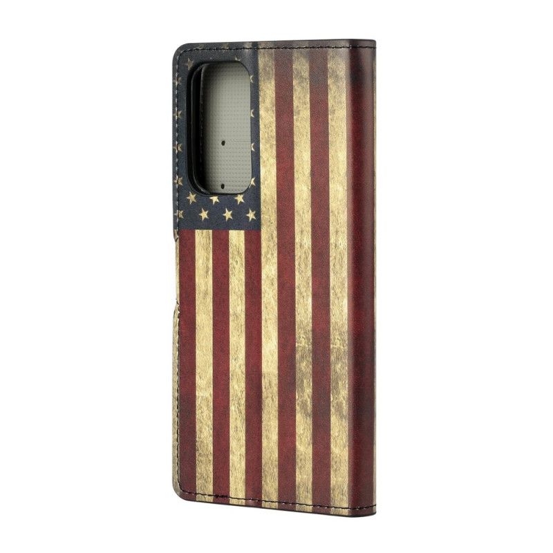 Lederhüllen Xiaomi Mi 10T / 10T Pro Amerikanische Flagge