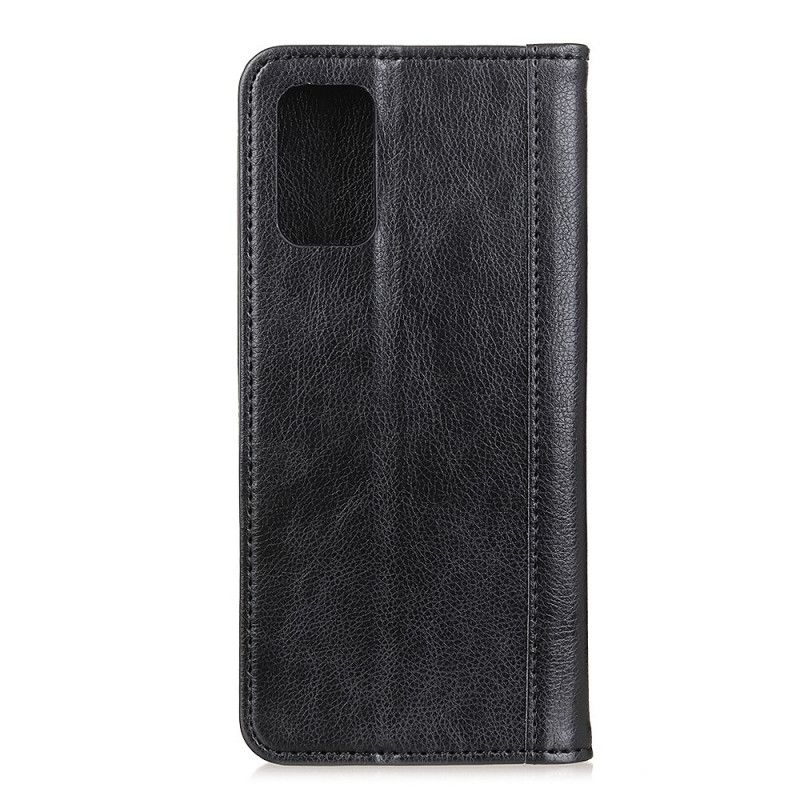 Lederhüllen Xiaomi Mi 10T / 10T Pro Schwarz Lederstil