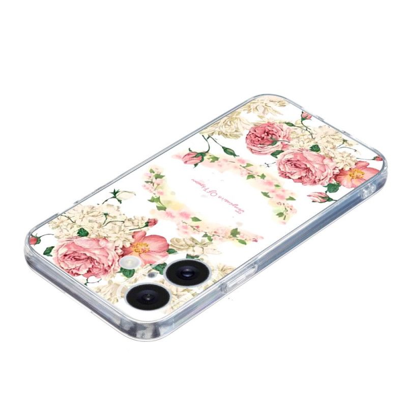 Hülle Für iPhone 16 Plus Vintage-rosen