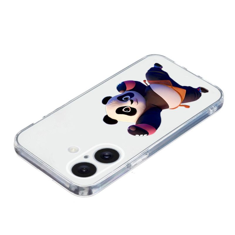 Hülle iPhone 16 Plus Handyhülle Panda