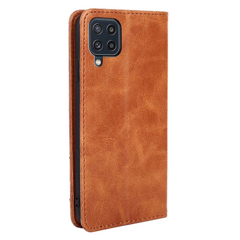 Flip Case Samsung Galaxy M32 Stil Lederniete