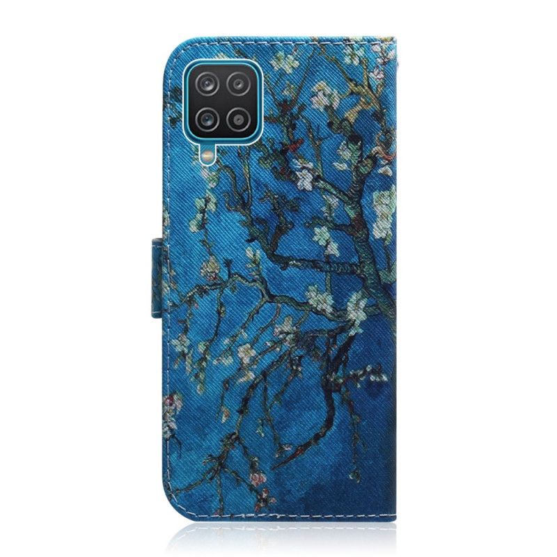 Lederhüllen Samsung Galaxy M32 Blühender Ast