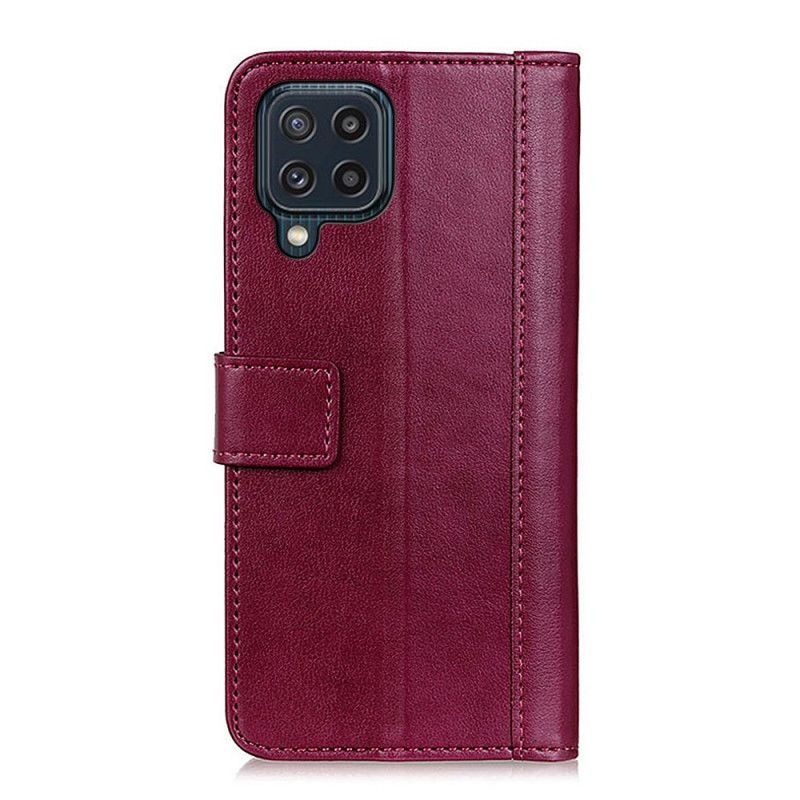 Lederhüllen Samsung Galaxy M32 Handyhülle Style Leder Eleganz