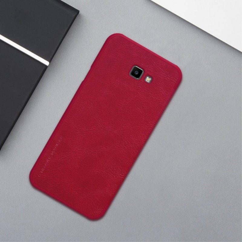 Flip Case Samsung Galaxy J4 Plus Rot Nillkin-Qin-Serie