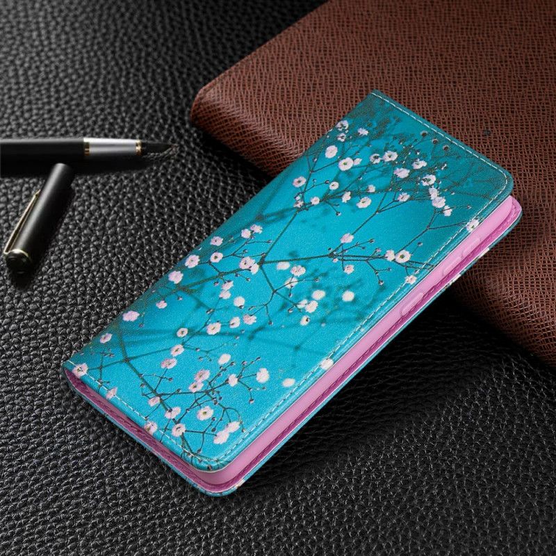 Flip Case Samsung Galaxy S21 Plus 5G Handyhülle Blühende Zweige