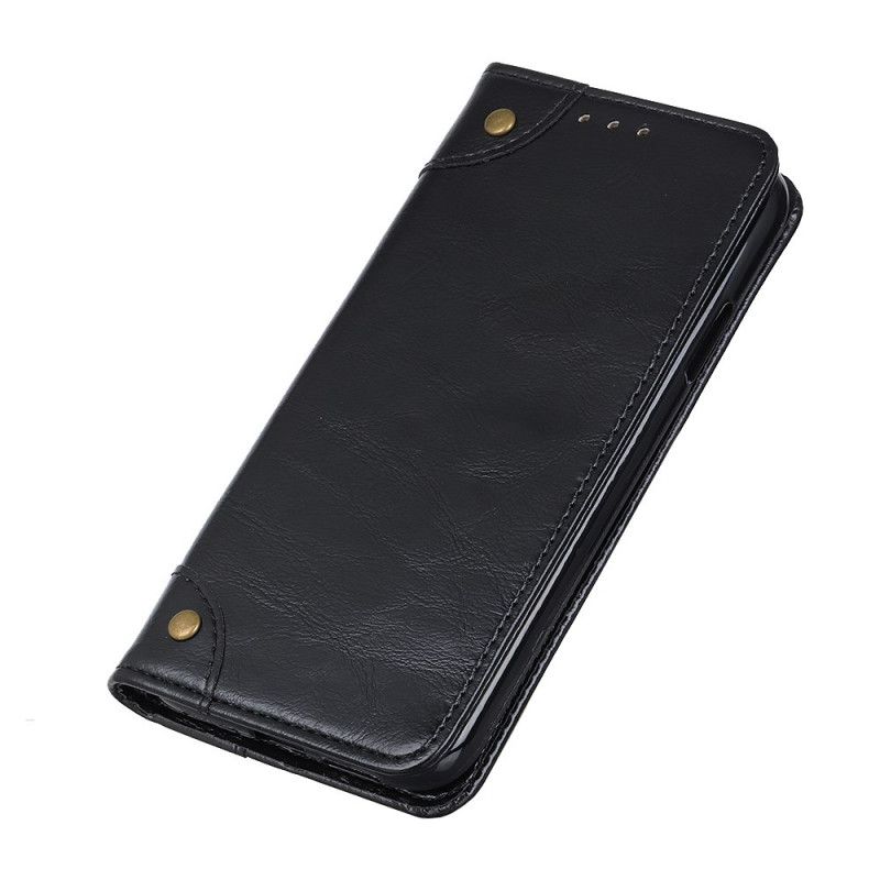 Flip Case Samsung Galaxy S21 Plus 5G Schwarz Vintage Alt