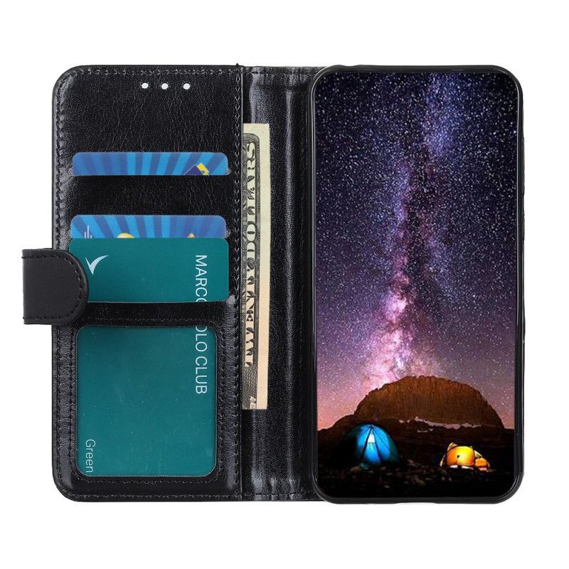 Lederhüllen Samsung Galaxy S21 Plus 5G Schwarz Handyhülle Finesse Kunstleder