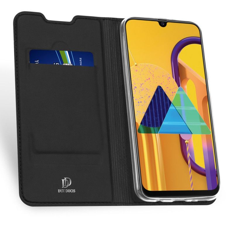 Flip Case Samsung Galaxy M21 Schwarz Pro-Dux-Ducis-Haut