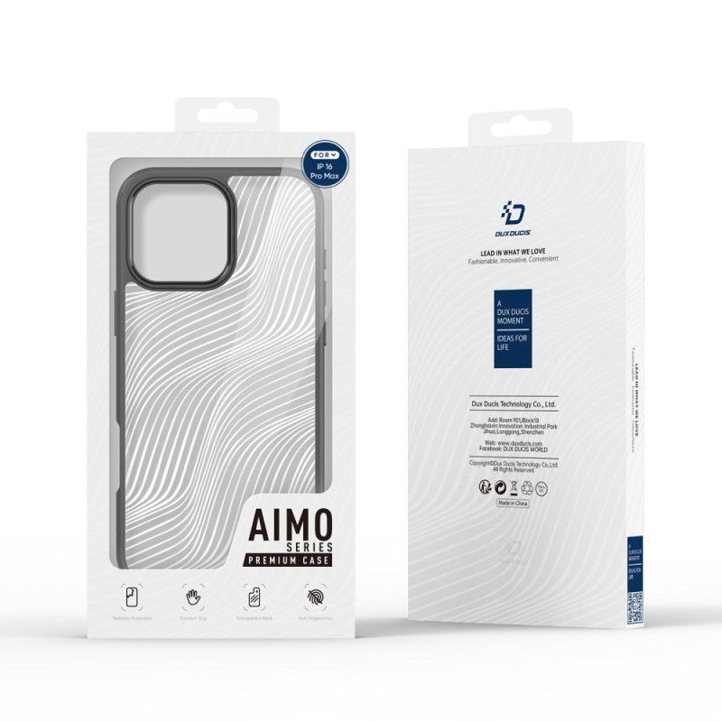 Hülle iPhone 16 Pro Handyhülle Aimo-serie Dux Ducis