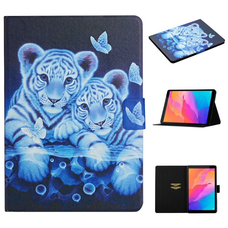 Lederhüllen Huawei MatePad T 8 Tiger