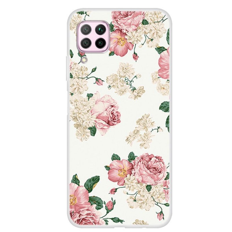 Hülle Huawei P40 Lite Freiheitsblumen