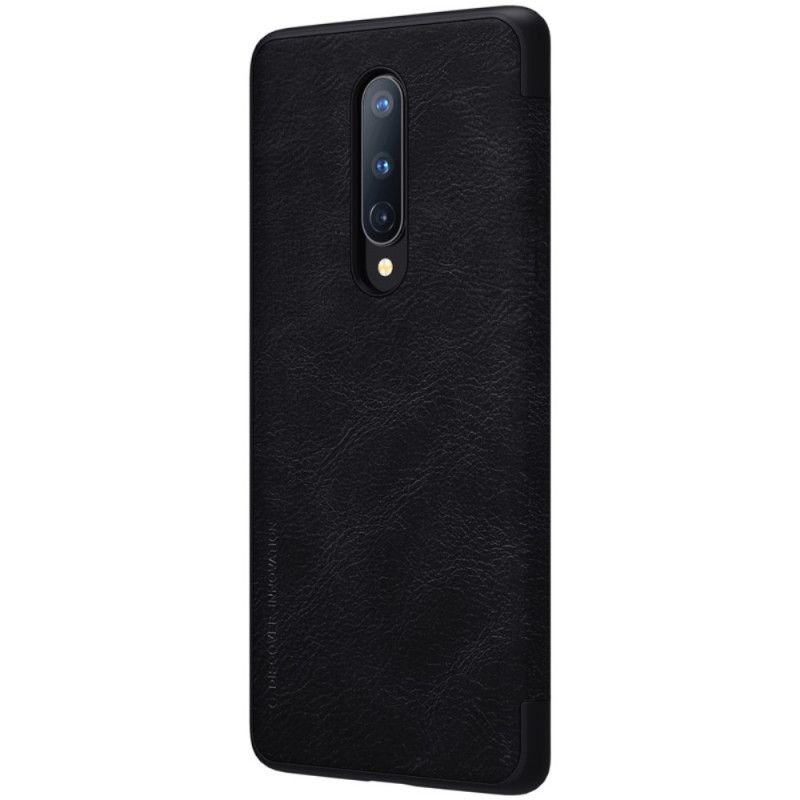 Flip Case OnePlus 8 Rot Nillkin-Qin-Serie