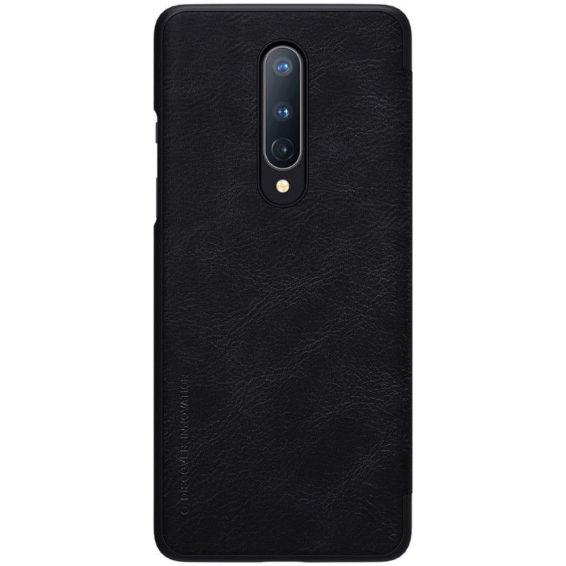 Flip Case OnePlus 8 Rot Nillkin-Qin-Serie