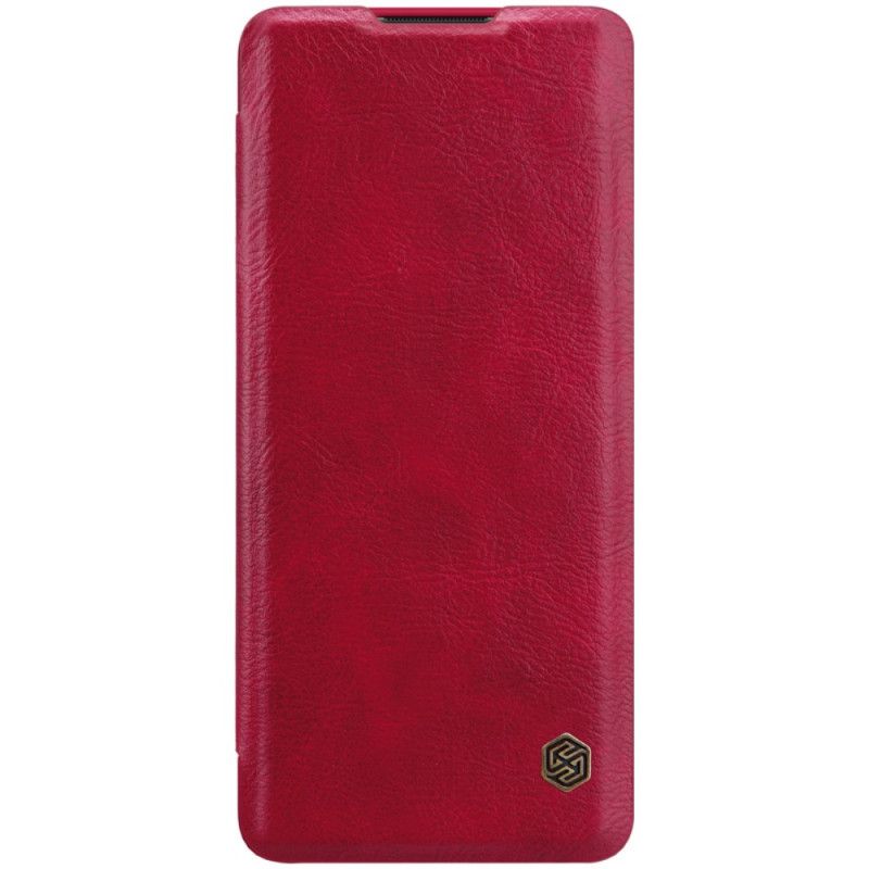 Flip Case OnePlus 8 Rot Nillkin-Qin-Serie