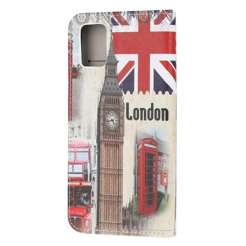 Lederhüllen Xiaomi Poco M3 Londoner Leben