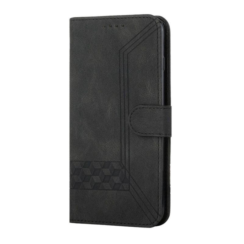 Flip Case Für Xiaomi Redmi Note 11 Pro / 11 Pro 5G Fries-ledereffekt