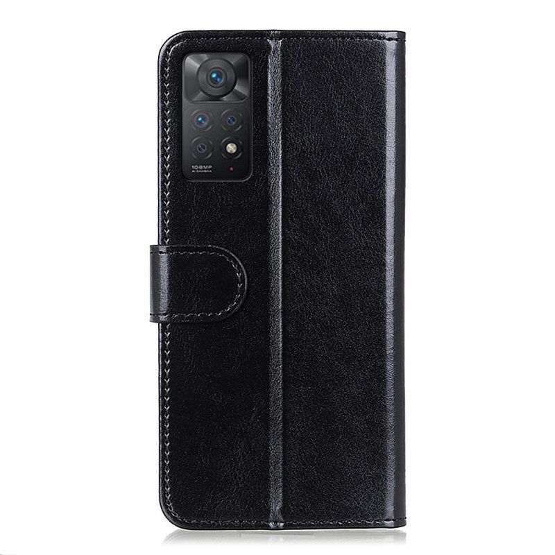 Flip Case Für Xiaomi Redmi Note 11 Pro / 11 Pro 5G Gefrorene Finesse