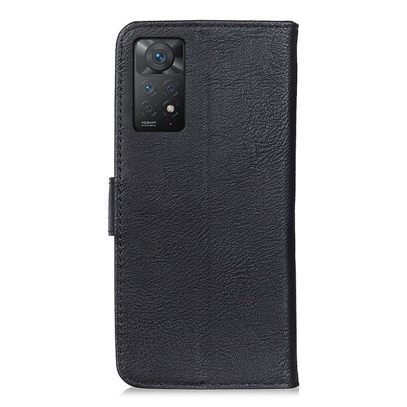 Flip Case Für Xiaomi Redmi Note 11 Pro / 11 Pro 5G Kunstleder Khazneh