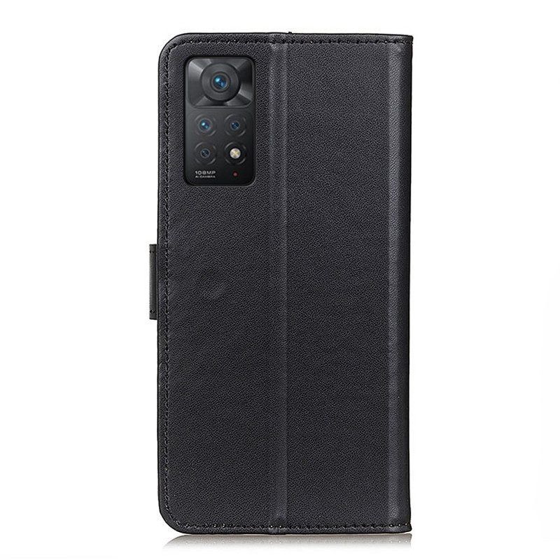 Flip Case Für Xiaomi Redmi Note 11 Pro / 11 Pro 5G Schlichtes Kunstleder