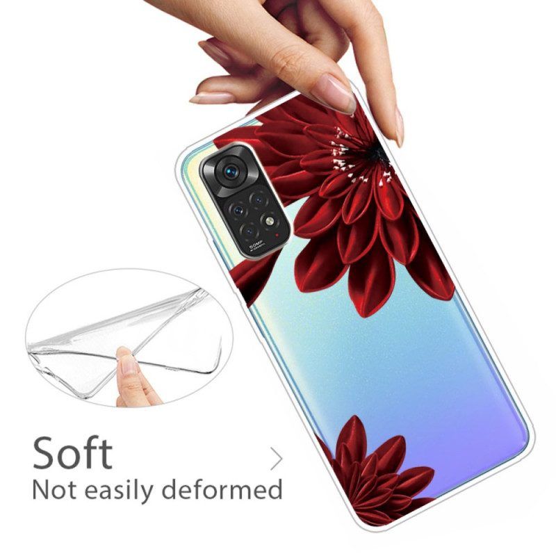 Handyhülle Für Xiaomi Redmi Note 11 Pro / 11 Pro 5G Wilde Blumen