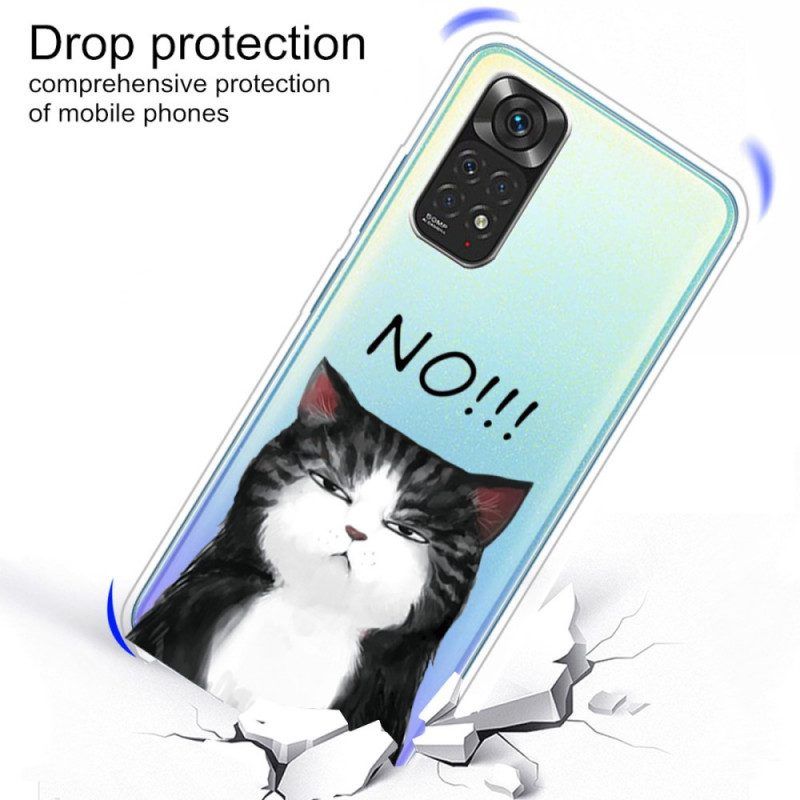 Hülle Für Xiaomi Redmi Note 11 Pro / 11 Pro 5G Die Katze. Die Nein Sagt