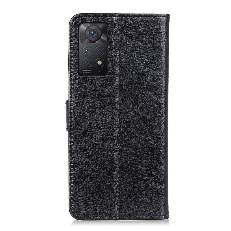 Lederhüllen Für Xiaomi Redmi Note 11 Pro / 11 Pro 5G Strukturiertes Kunstleder