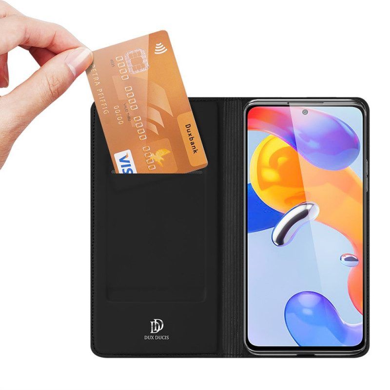 Schutzhülle Für Xiaomi Redmi Note 11 Pro / 11 Pro 5G Flip Case Skin Pro Dux Ducis