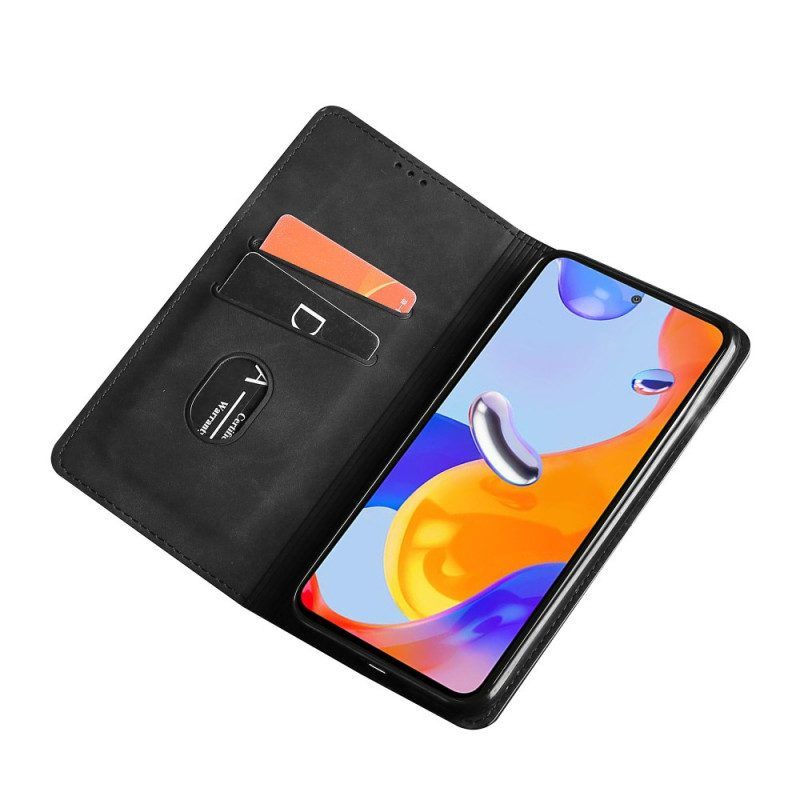 Schutzhülle Für Xiaomi Redmi Note 11 Pro / 11 Pro 5G Flip Case Skin-touch-design