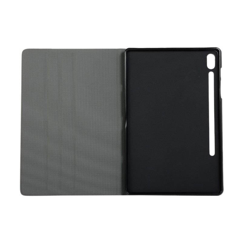 Case Samsung Galaxy Tab S7 Plus Schwarz Kunstleder